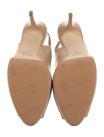Jimmy Choo Leather Slingback Pumps