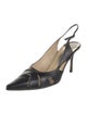 Jimmy Choo Leather Slingback Pumps