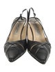 Jimmy Choo Leather Slingback Pumps