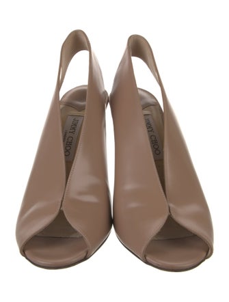 Jimmy Choo Leather Slingback Pumps