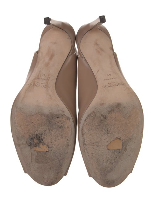 Jimmy Choo Leather Slingback Pumps