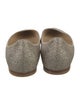 Jimmy Choo Glitter Glitter Accents Ballet Flats