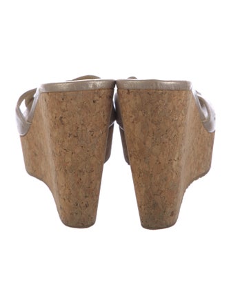 Jimmy Choo Leather Slides