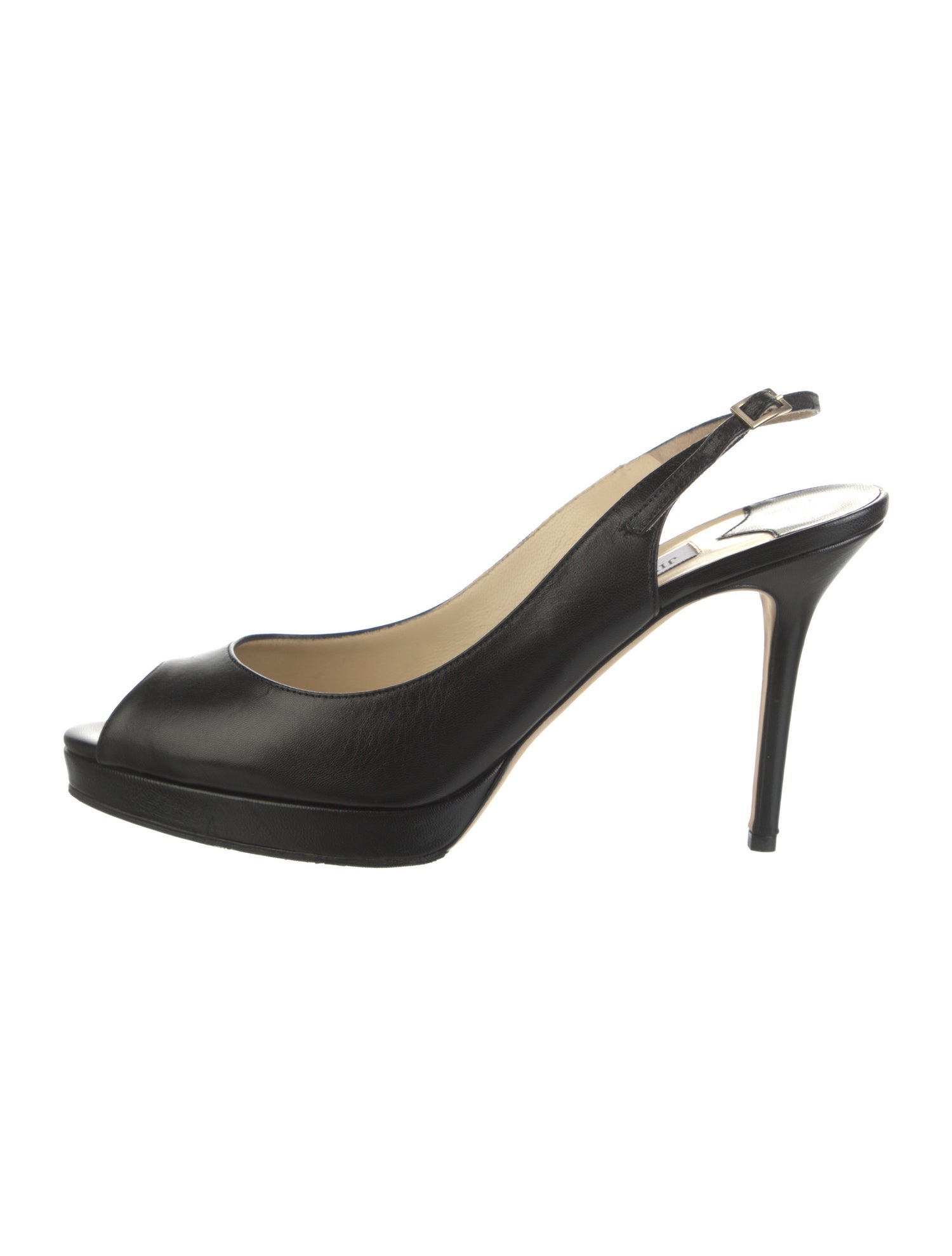 Jimmy Choo Leather Slingback Pumps
