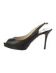 Jimmy Choo Leather Slingback Pumps