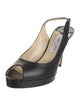 Jimmy Choo Leather Slingback Pumps