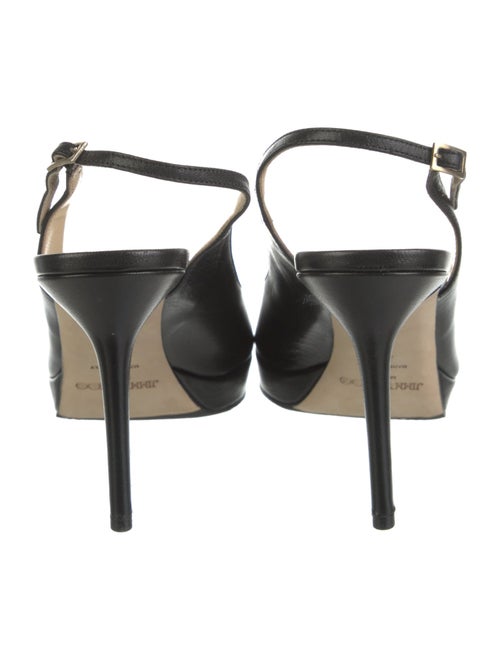 Jimmy Choo Leather Slingback Pumps