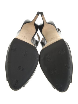 Jimmy Choo Leather Slingback Pumps