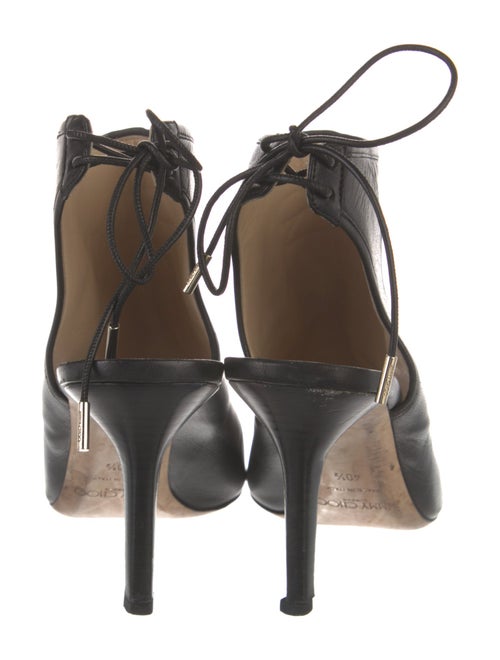 Jimmy Choo Leather Slingback Sandals