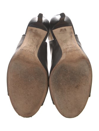 Jimmy Choo Leather Slingback Sandals