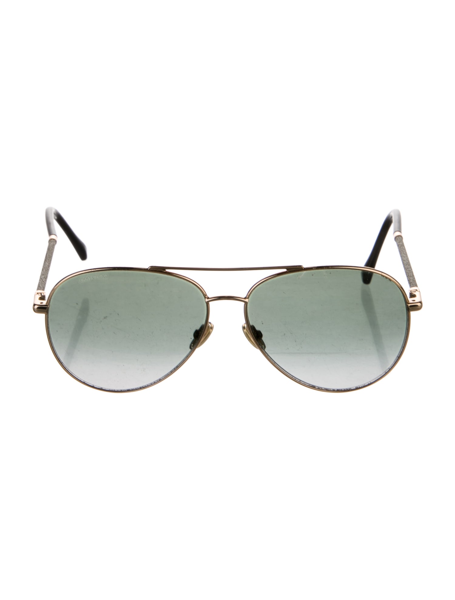 Jimmy Choo Aviator Gradient Sunglasses