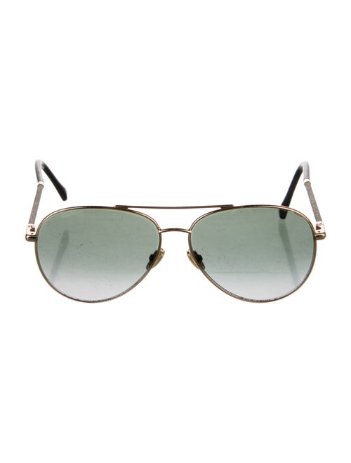 Jimmy Choo Aviator Gradient Sunglasses