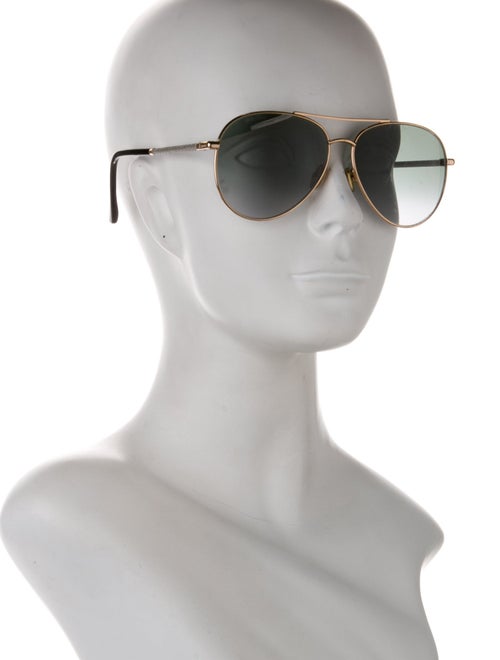 Jimmy Choo Aviator Gradient Sunglasses