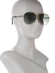 Jimmy Choo Aviator Gradient Sunglasses