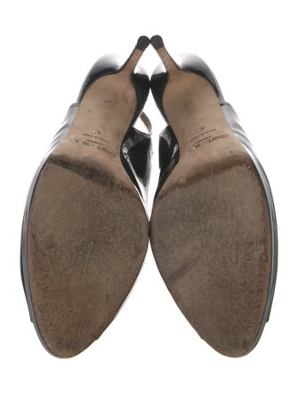 Jimmy Choo Patent Leather Slingback Pumps