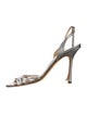 Jimmy Choo Leather Slingback Sandals