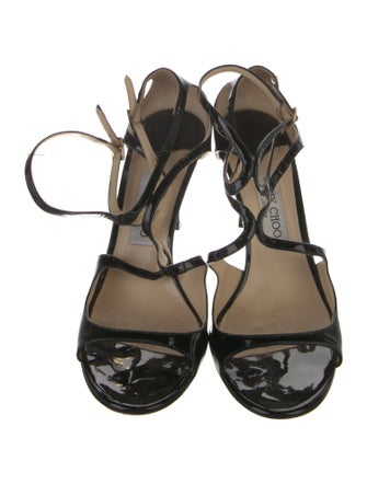 Jimmy Choo Patent Leather Sandals