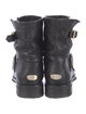 Jimmy Choo Leather Moto Boots