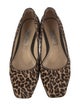 Jimmy Choo Ponyhair Animal Print Flats
