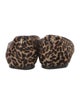Jimmy Choo Ponyhair Animal Print Flats
