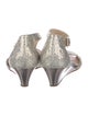 Jimmy Choo Glitter Glitter Accents T-Strap Pumps