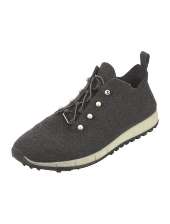 Jimmy Choo Beaded Accents Sneakers