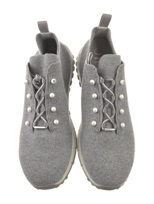 Jimmy Choo Beaded Accents Sneakers