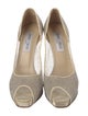 Jimmy Choo Mesh Accents Pumps