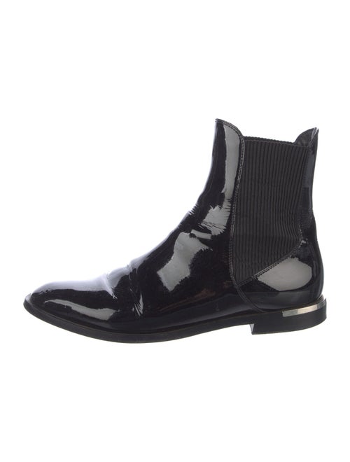 Jimmy Choo Patent Leather Chelsea Boots