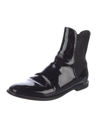 Jimmy Choo Patent Leather Chelsea Boots