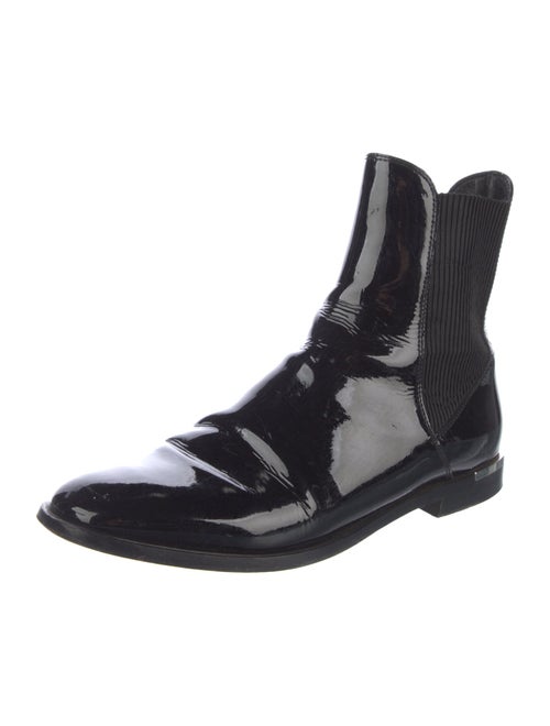 Jimmy Choo Patent Leather Chelsea Boots