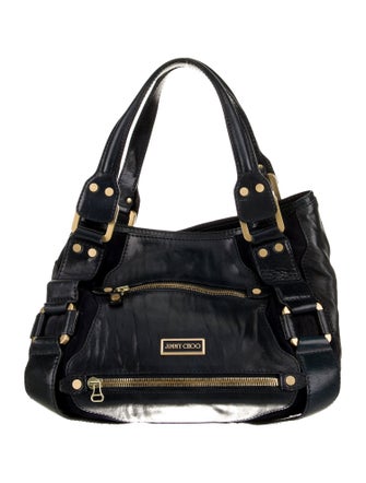 Jimmy Choo Leather Top Handle Bag