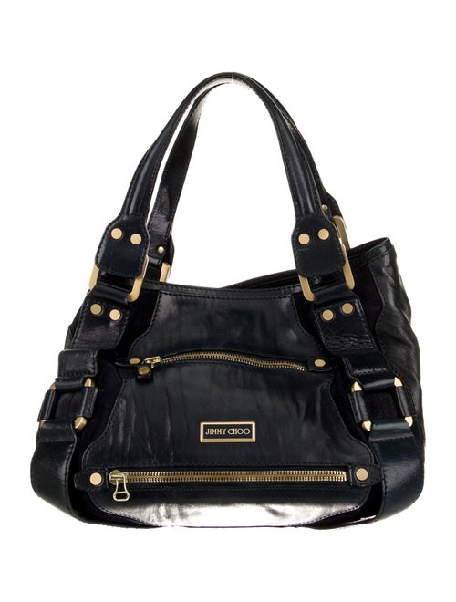 Jimmy Choo Leather Top Handle Bag
