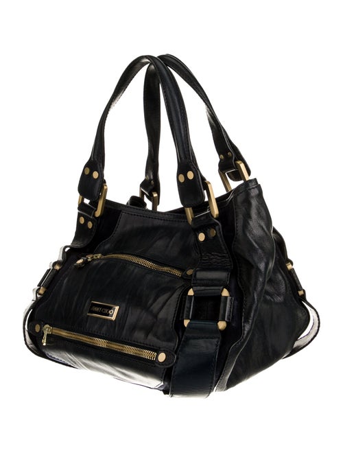 Jimmy Choo Leather Top Handle Bag