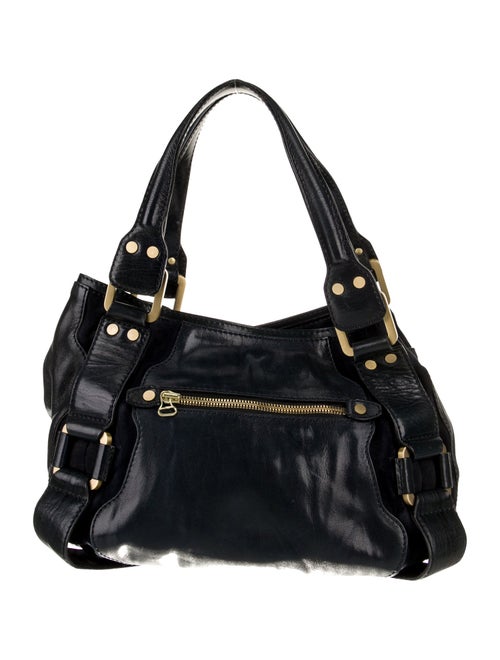 Jimmy Choo Leather Top Handle Bag