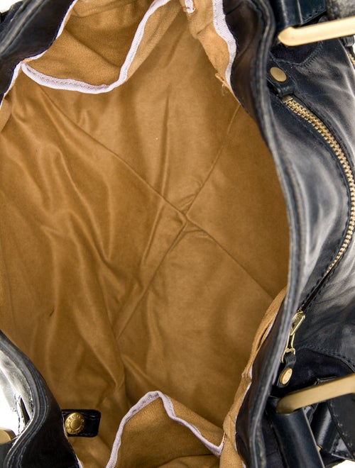 Jimmy Choo Leather Top Handle Bag