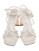 Jimmy Choo Leather Braided Accents Sandals