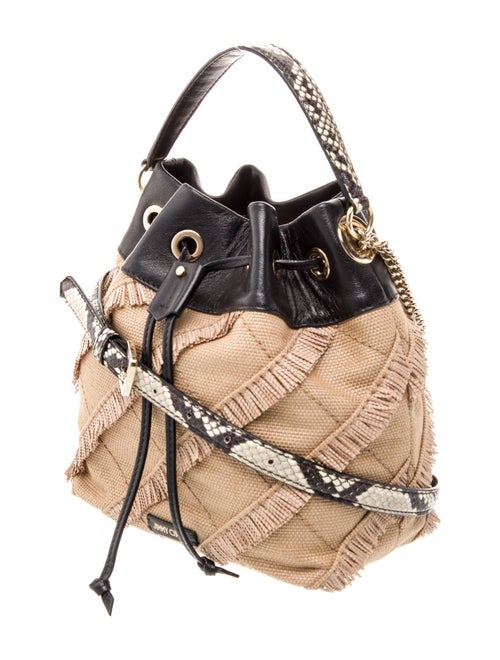 Jimmy Choo Raffia Bucket Bag