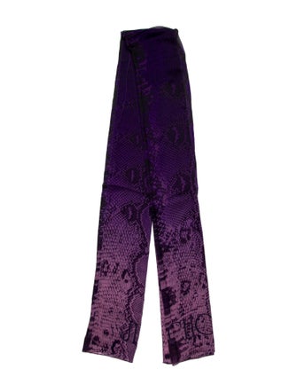 Jimmy Choo Silk Paisley Print Scarf