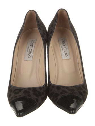 Jimmy Choo Ponyhair Animal Print Pumps