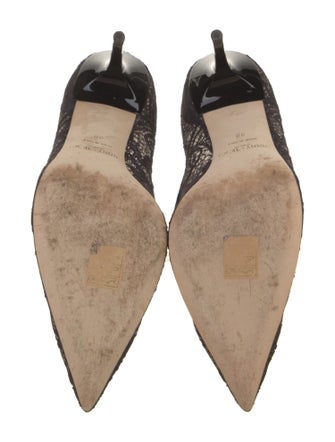 Jimmy Choo Lace Lace Pattern Pumps