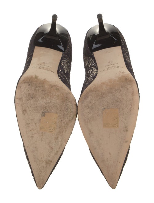 Jimmy Choo Lace Lace Pattern Pumps