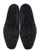 Jimmy Choo Leather Studded Accents Loafers