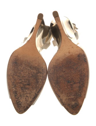 Jimmy Choo Leather Slingback Pumps