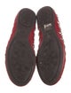 Jimmy Choo Leather Studded Accents Ballet Flats