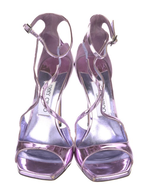 Jimmy Choo Patent Leather Sandals