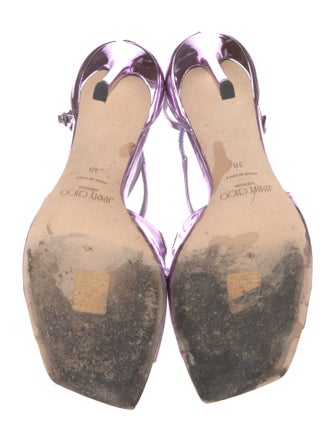 Jimmy Choo Patent Leather Sandals