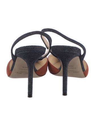 Jimmy Choo Denim Slingback Pumps