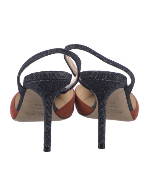 Jimmy Choo Denim Slingback Pumps