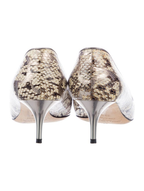 Jimmy Choo Snakeskin Animal Print Pumps
